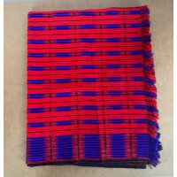 Ao red and blue Wraparound -  Ethnic Inspirations